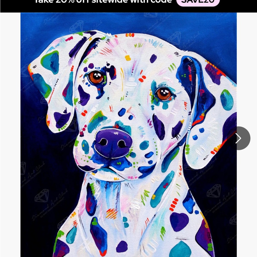 Diamond art club - spot - craft kit